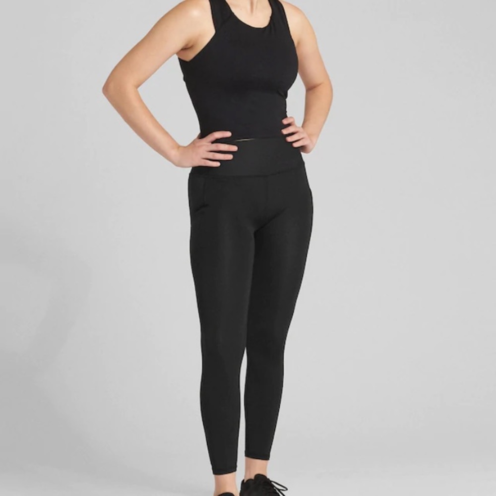 GapFit High Rise Full Length Leggings - Black